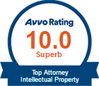 Avvo Rating 10.0 Superb | Top Attorney Intellectual Property